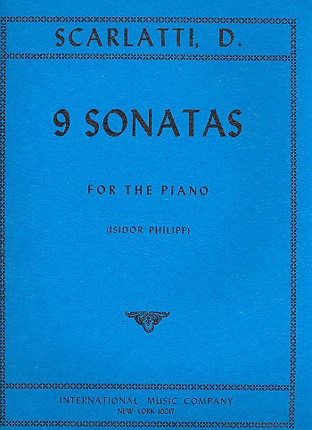 9 Sonatas&nbsp;&nbsp;for piano&nbsp;&nbsp;