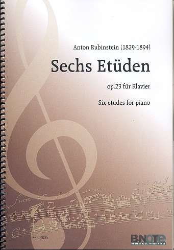 6 Etüden op.23   für Klavier  
