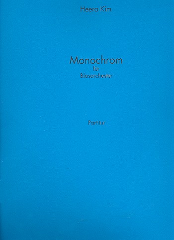 Monochrom&nbsp;&nbsp;für 2 Querflöten, Oboe, Englischhorn, Fagott, Klarinet&nbsp;&nbsp;Partitur