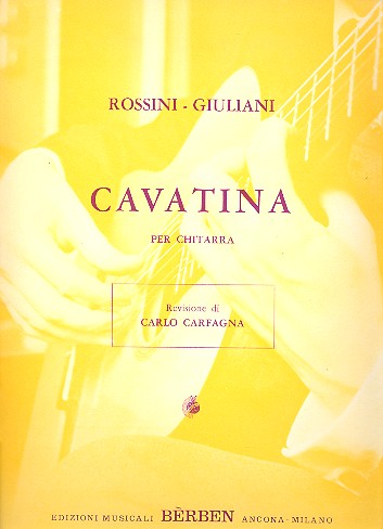 Cavatina aus Semiramis  für Gitarre  