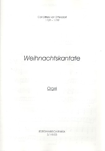 Weihnachtskantate  für Orgel  