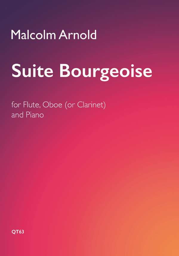 Suite Bourgeoise&nbsp;&nbsp;for flute, oboe and piano&nbsp;&nbsp;parts