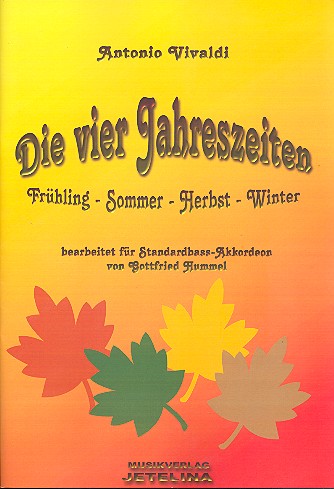 Die vier Jahreszeiten&nbsp;&nbsp;für Akkordeon&nbsp;&nbsp;