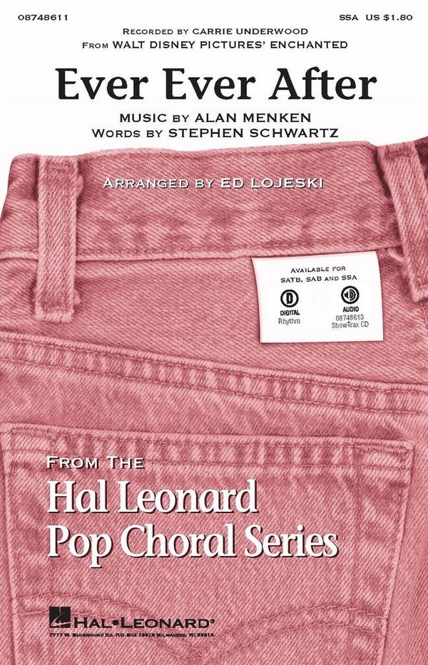 Ever ever after for female chorus  and piano  score