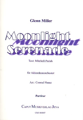 Moonlight Serenade  für Akkordeonorchester  Partitur