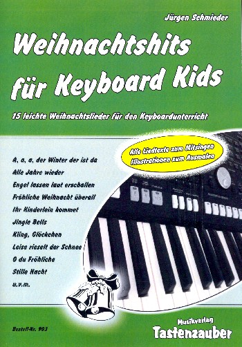 Weihnachts-Hits für Keyboard Kids  (mit Text)  