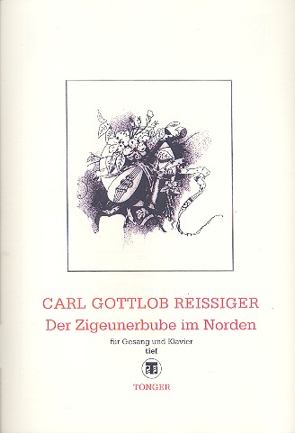Der Zigeunerbube im Norden für  Gesang (tief) und Klavier  