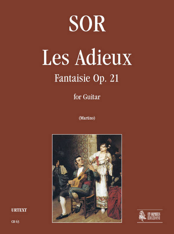 Les adieux op.21&nbsp;&nbsp;for guitar&nbsp;&nbsp;