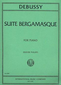 Suite Bergamasque&nbsp;&nbsp;for piano&nbsp;&nbsp;