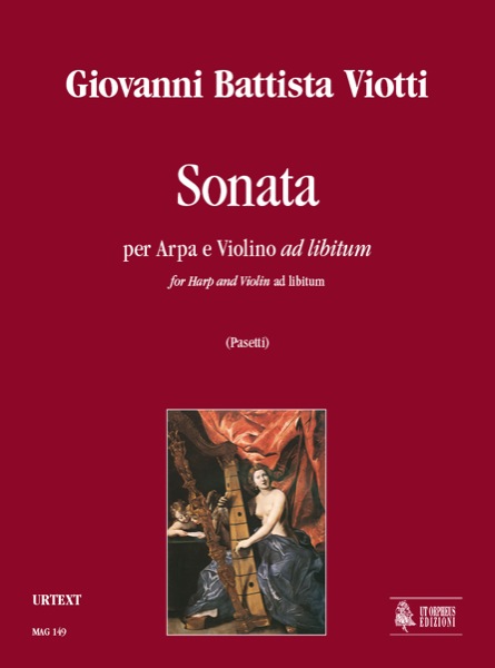 Sonata for harp (violin ad lib)&nbsp;&nbsp;score and part&nbsp;&nbsp;
