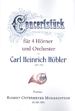 Concertstück  für 4 Hörner und Orchester  Partitur