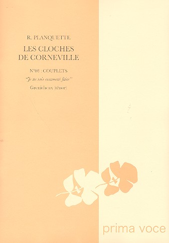 Je ne sais comment faire pour ténor  et piano  