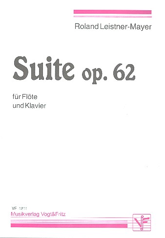 Suite op.62 für Flöte und Klavier    