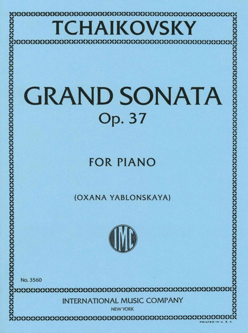 Grand Sonata op.37&nbsp;&nbsp;for piano&nbsp;&nbsp;