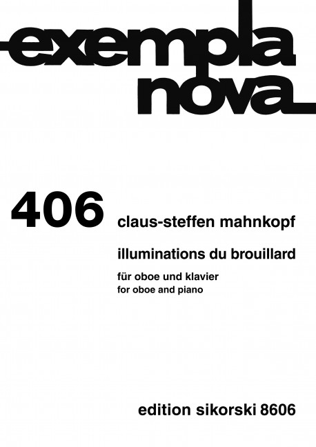 Illuminations du brouillard für Oboe&nbsp;&nbsp;und Klavier&nbsp;&nbsp;