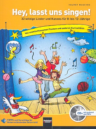 Hey lasst uns singen (+CD) Liederbuch    