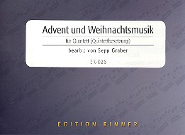 Advent- und Weihnachtsmusik  für 4-5 Blechbläser (Ensemble)  Stimmen