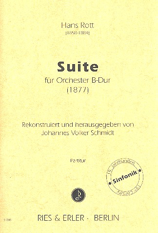 Suite B-Dur&nbsp;&nbsp;für Orchester&nbsp;&nbsp;Partitur