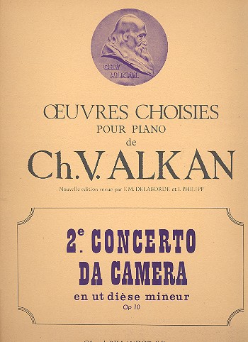 Concerto da camera en ut dièse mineur op.1  pour piano  