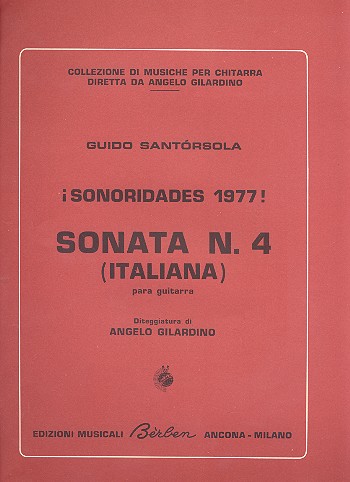 Sonate Nr. 4  für Gitarre  