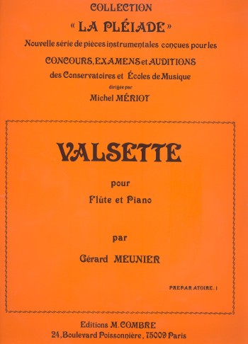 Valsette pour flûte et piano    