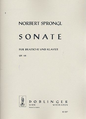 Sonate op.115 für Viola und Klavier    