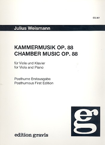 Kammermusik op.88 für Viola und Klavier    