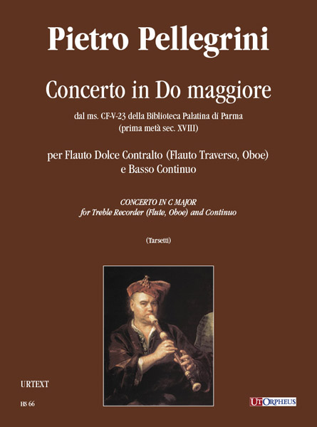Concerto do maggiore  für Altblockflöte (fl,ob) und bc  