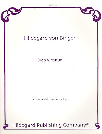 Ordo Virtutum  for female chorus a cappella  score