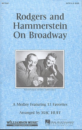 Rodgers and Hammerstein on Broadway &nbsp;&nbsp;for mixed chorus and piano&nbsp;&nbsp;