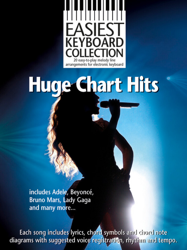 Easiest Keyboard Collection:&nbsp;&nbsp;Huge Chart Hits&nbsp;&nbsp;