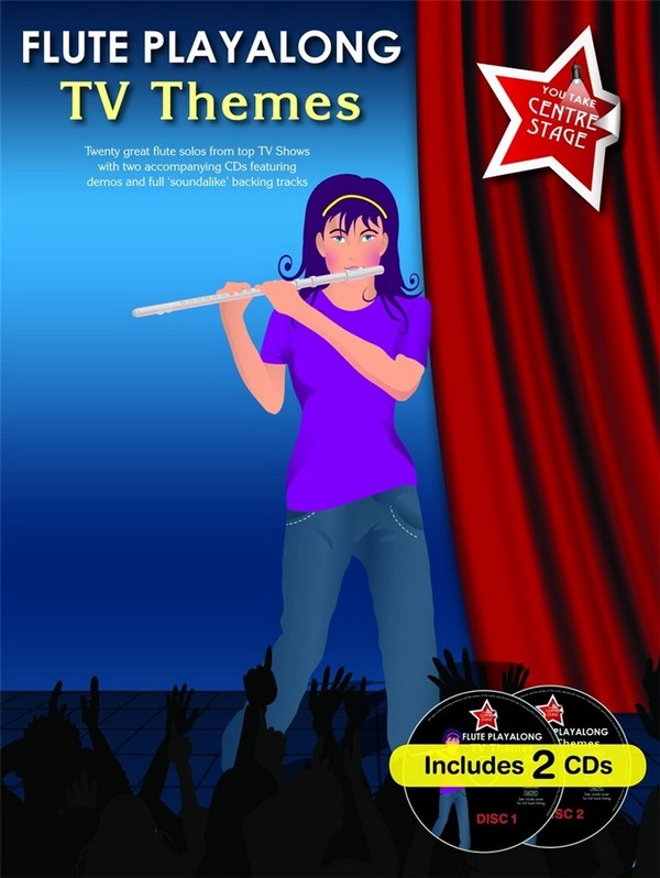 TV Themes (+2 CD's): for flute&nbsp;&nbsp;&nbsp;&nbsp;