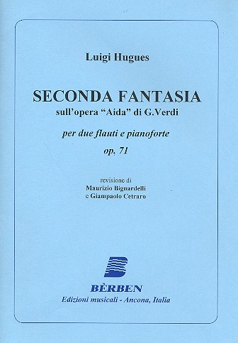 Fantasia no.2 op.71 sull'opera Aida di Verdi  per 2 flauti e pianoforte  parti