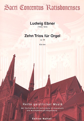 10 Trios op.48  für Orgel  