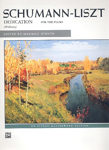 Dedication (Widmung)&nbsp;&nbsp;for the piano&nbsp;&nbsp;Einzelausgabe
