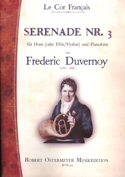Serenade Nr.3 für Horn (Flöte, Violine)  und Klavier  