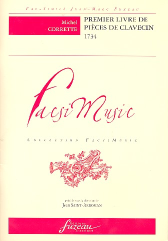 Premier livre de pieces de clavecin    