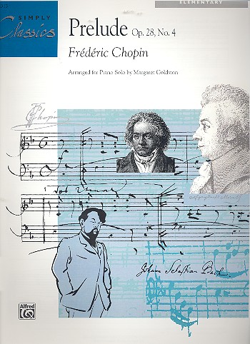 Prelude op.28,4&nbsp;&nbsp;for piano&nbsp;&nbsp;