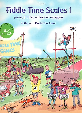 Fiddle Time Scales vol.1 &nbsp;&nbsp;for violin (revised edition 2012)&nbsp;&nbsp;