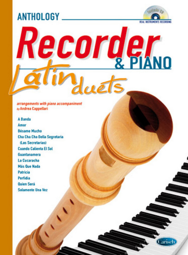 Latin Duets (+CD) for recorder and piano&nbsp;&nbsp;&nbsp;&nbsp;