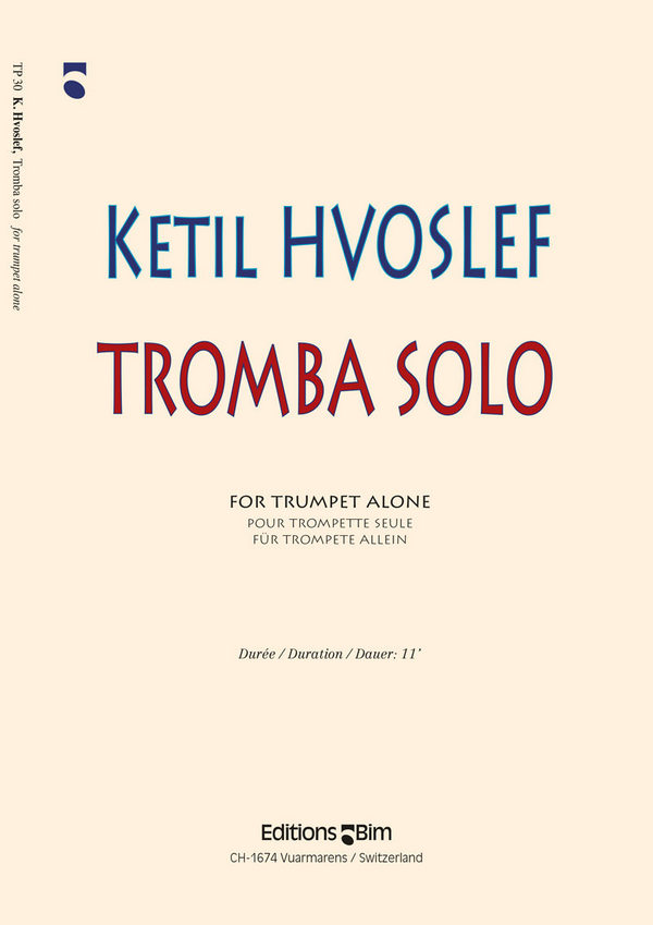 Tromba solo for trumpet    