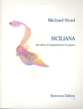 Siciliana for  oboe and harpsichord or piano  