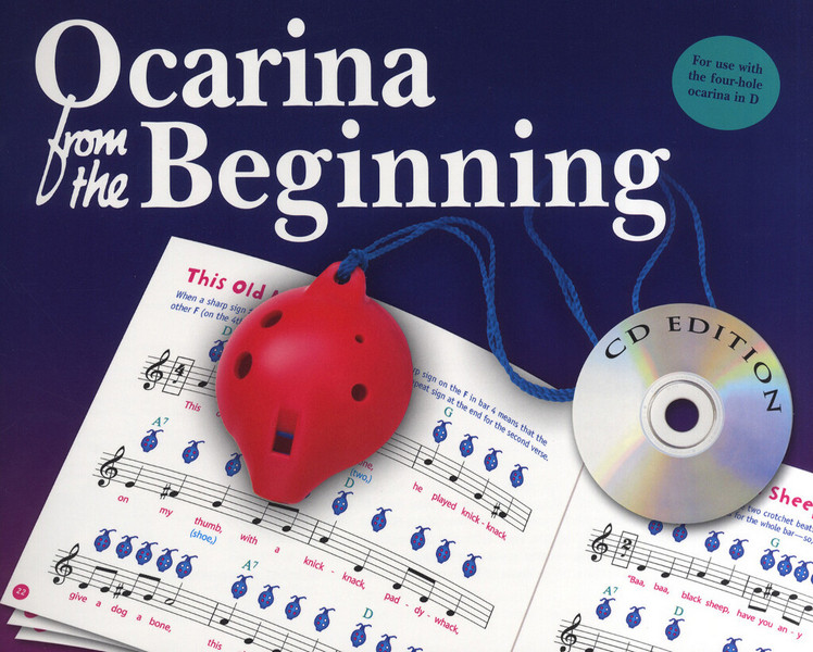 Okarina from the Beginning (+CD)&nbsp;&nbsp;for 4-hole okarina&nbsp;&nbsp;