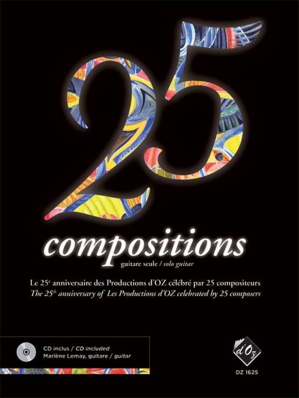 25 Compositions (+CD) pour guitare&nbsp;&nbsp;&nbsp;&nbsp;