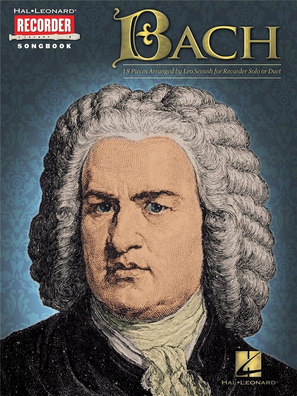 Bach Recorder Songbook for&nbsp;&nbsp;1-2 soprano recorders&nbsp;&nbsp;score
