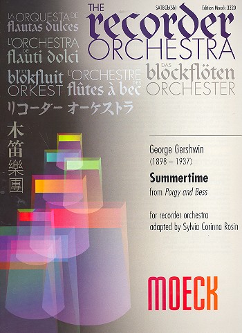 Carmen - Entre acte no.2 für  Blockflötenorchester  Partitur und Stimmen