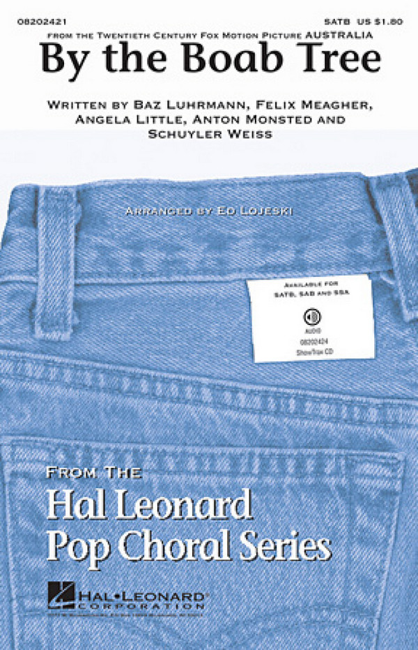 By the Boab Tree for mixed chorus (SATB)&nbsp;&nbsp;and piano&nbsp;&nbsp;score