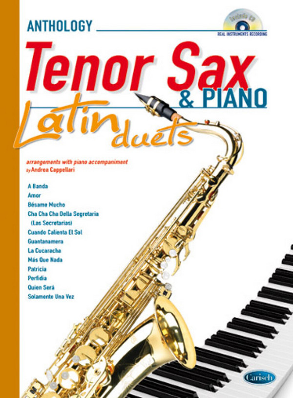 Latin Duets (+CD) for tenor saxophone&nbsp;&nbsp;and piano&nbsp;&nbsp;