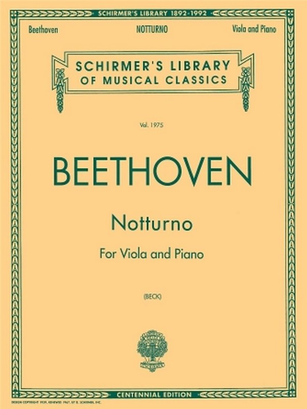 Notturno for viola and piano&nbsp;&nbsp;&nbsp;&nbsp;
