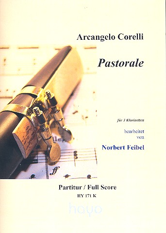 Pastorale für 3 Klarinetten  Partitur und Stimmen  